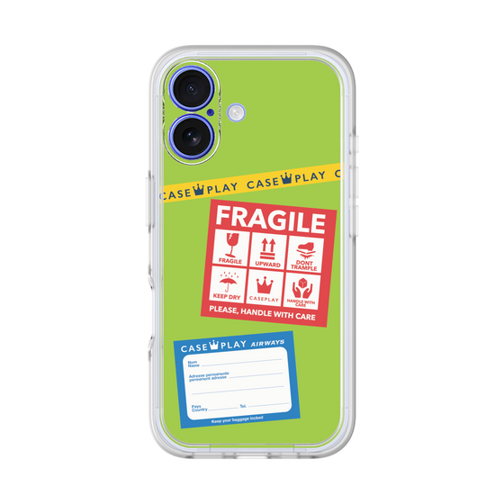 Premium Panel［ FRAGILE Stickers - Green ］