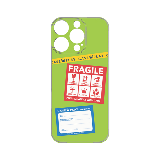 Premium Panel［ FRAGILE Stickers - Green ］