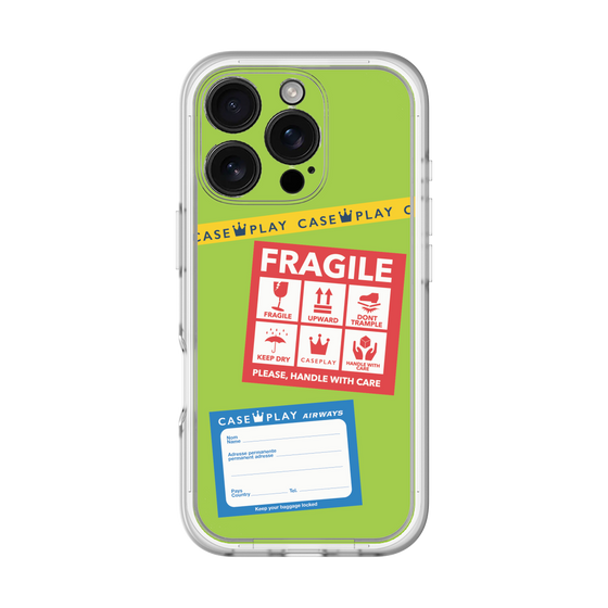 Premium Panel［ FRAGILE Stickers - Green ］