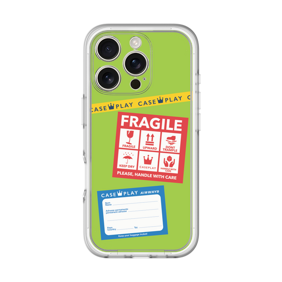 Premium Panel［ FRAGILE Stickers - Green ］