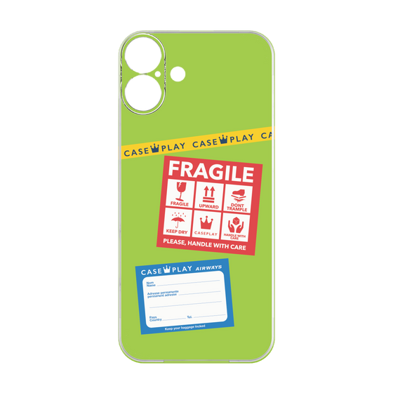 Premium Panel［ FRAGILE Stickers - Green ］