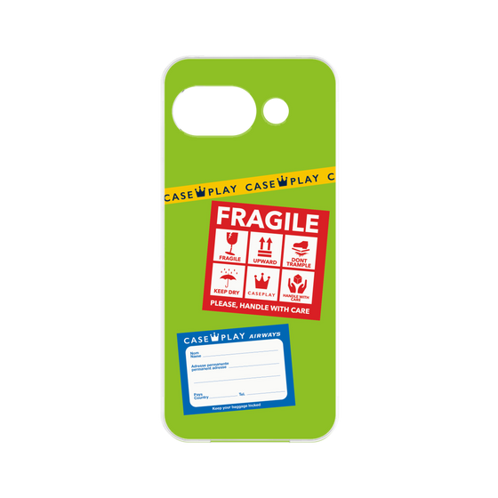 Premium Panel［ FRAGILE Stickers - Green ］