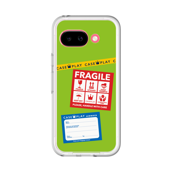 Premium Panel［ FRAGILE Stickers - Green ］