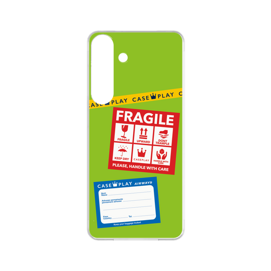 Premium Panel［ FRAGILE Stickers - Green ］