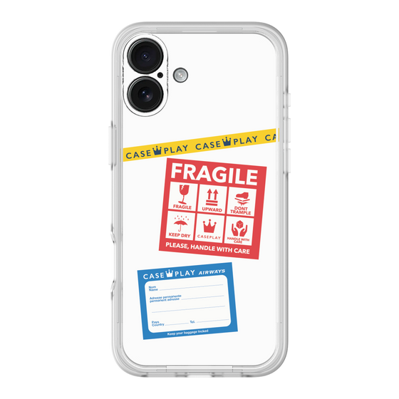 Premium Panel［ FRAGILE Stickers - White ］