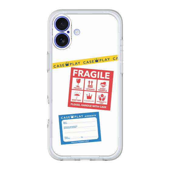 Premium Panel［ FRAGILE Stickers - White ］