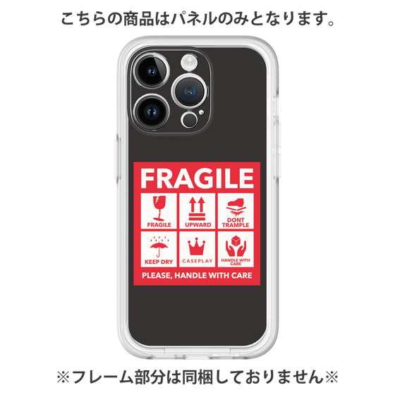 Premium Panel［ FRAGILE Sticker - Black ］