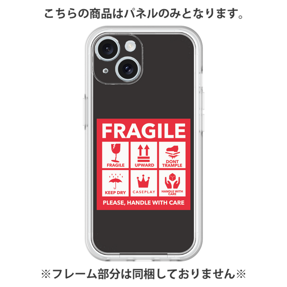 Premium Panel［ FRAGILE Sticker - Black ］