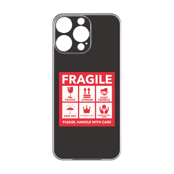 Premium Panel［ FRAGILE Sticker - Black ］