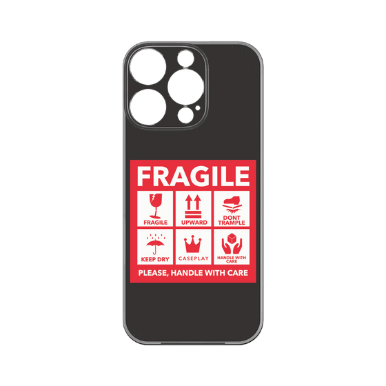 Premium Panel［ FRAGILE Sticker - Black ］