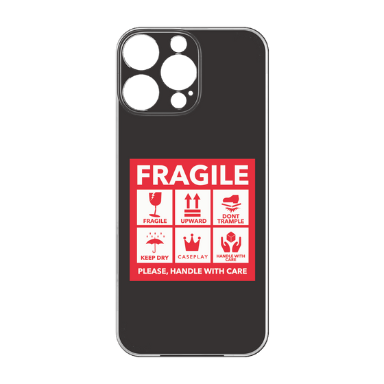 Premium Panel［ FRAGILE Sticker - Black ］