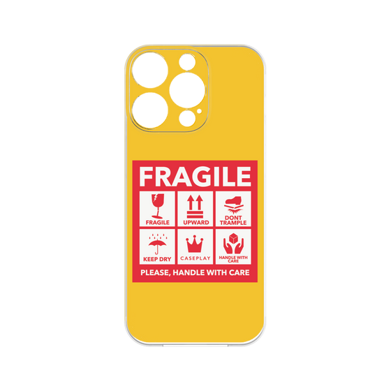 Premium Panel［ FRAGILE Sticker - Yellow ］
