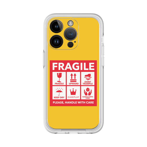 Premium Panel［ FRAGILE Sticker - Yellow ］