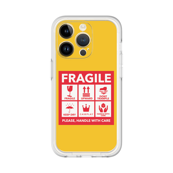 Premium Panel［ FRAGILE Sticker - Yellow ］