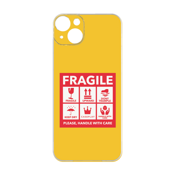 Premium Panel［ FRAGILE Sticker - Yellow ］