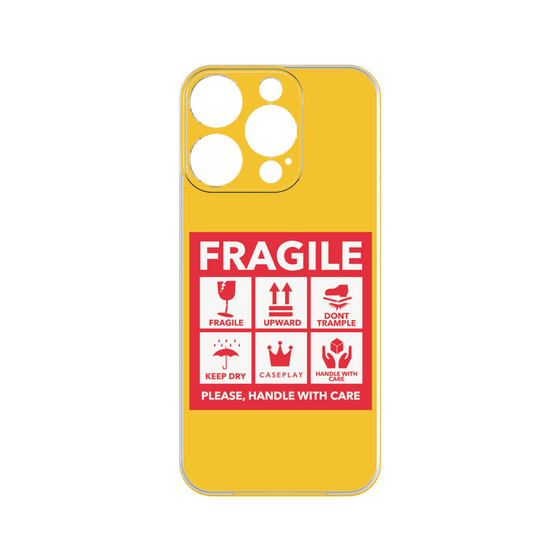 Premium Panel［ FRAGILE Sticker - Yellow ］