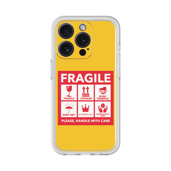 Premium Panel［ FRAGILE Sticker - Yellow ］