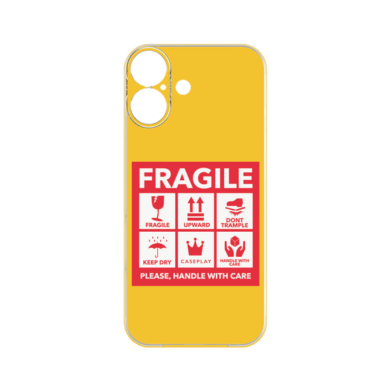 Premium Panel［ FRAGILE Sticker - Yellow ］