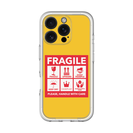 Premium Panel［ FRAGILE Sticker - Yellow ］