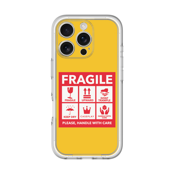 Premium Panel［ FRAGILE Sticker - Yellow ］