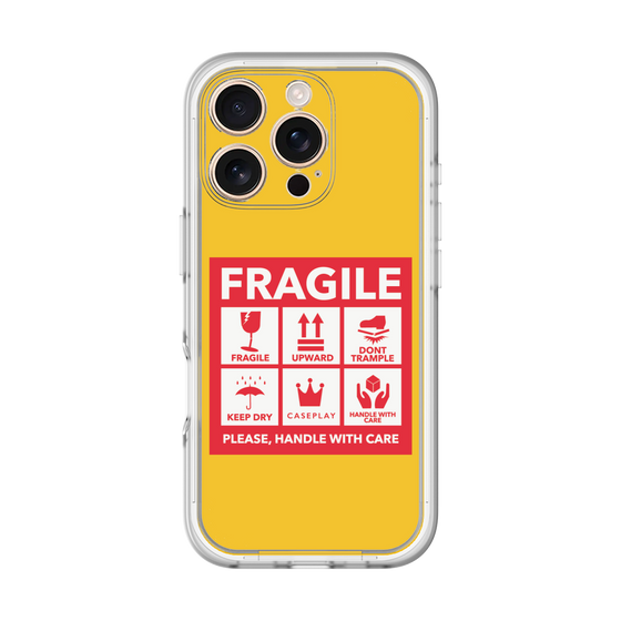 Premium Panel［ FRAGILE Sticker - Yellow ］