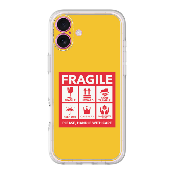 Premium Panel［ FRAGILE Sticker - Yellow ］