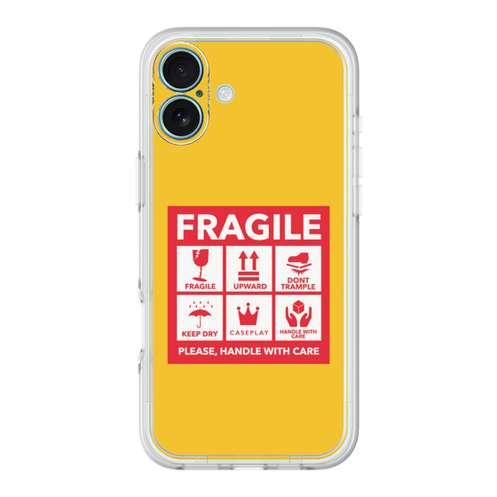 Premium Panel［ FRAGILE Sticker - Yellow ］