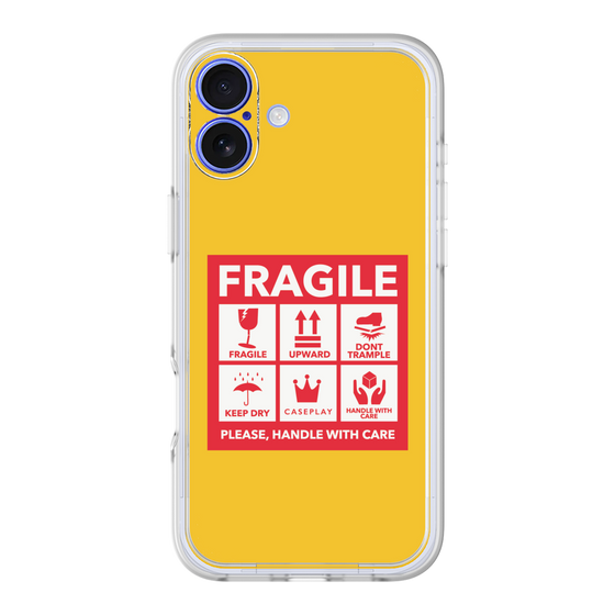Premium Panel［ FRAGILE Sticker - Yellow ］