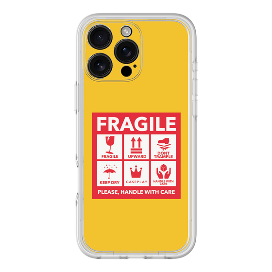 Premium Panel［ FRAGILE Sticker - Yellow ］
