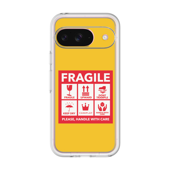 Premium Panel［ FRAGILE Sticker - Yellow ］