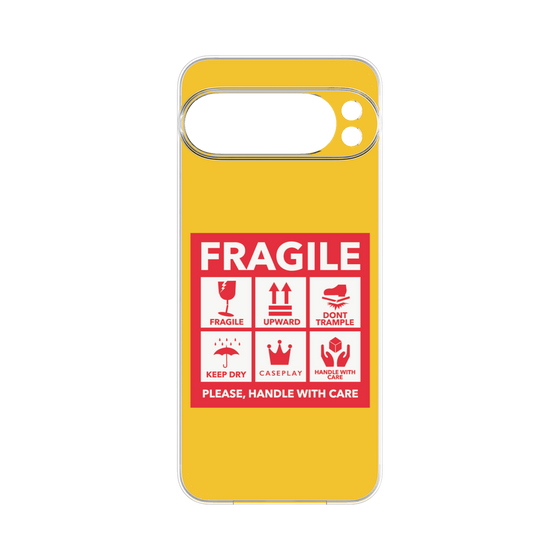 Premium Panel［ FRAGILE Sticker - Yellow ］
