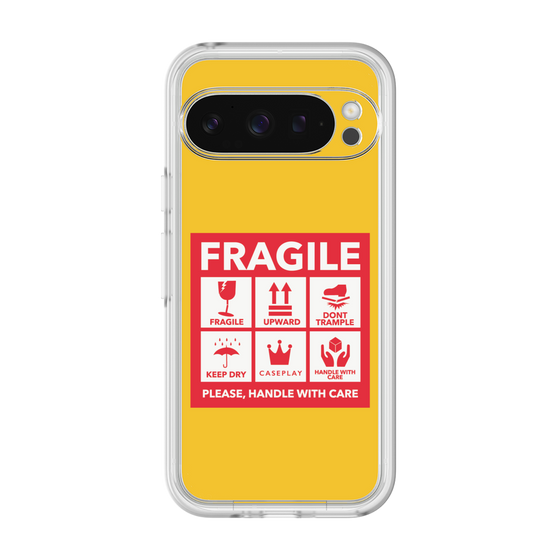 Premium Panel［ FRAGILE Sticker - Yellow ］
