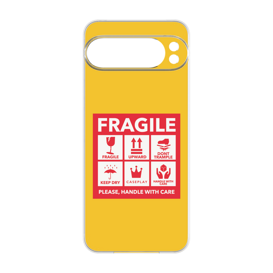 Premium Panel［ FRAGILE Sticker - Yellow ］