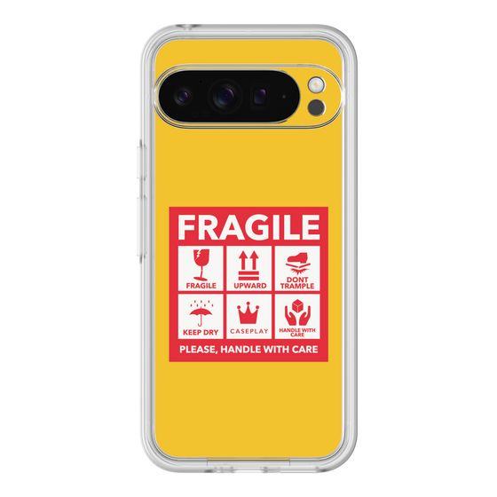 Premium Panel［ FRAGILE Sticker - Yellow ］