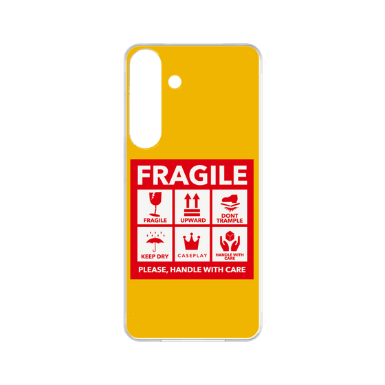 Premium Panel［ FRAGILE Sticker - Yellow ］