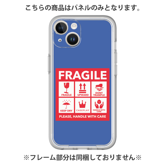 Premium Panel［ FRAGILE Sticker - Blue ］