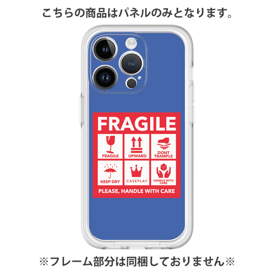 Premium Panel［ FRAGILE Sticker - Blue ］