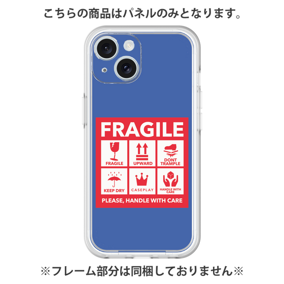 Premium Panel［ FRAGILE Sticker - Blue ］