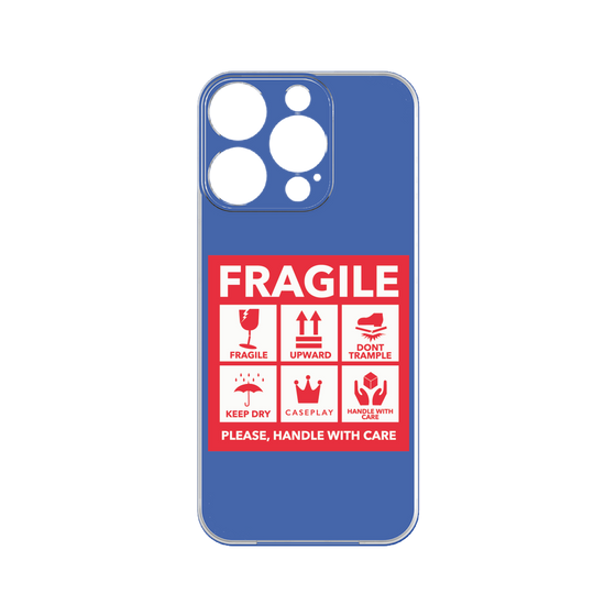 Premium Panel［ FRAGILE Sticker - Blue ］