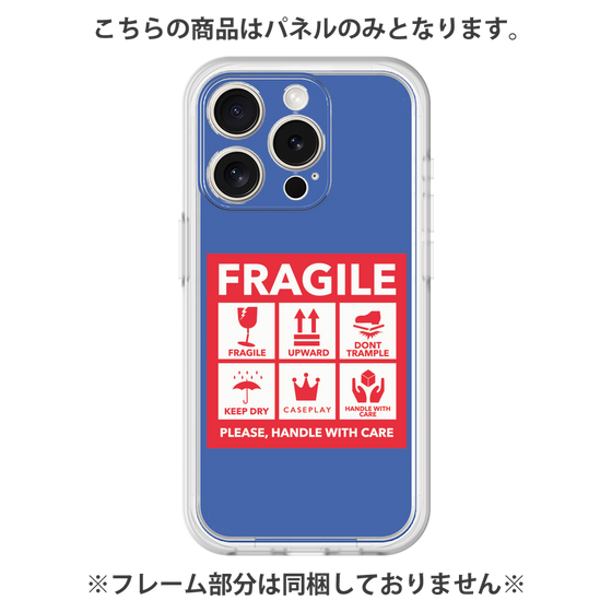 Premium Panel［ FRAGILE Sticker - Blue ］