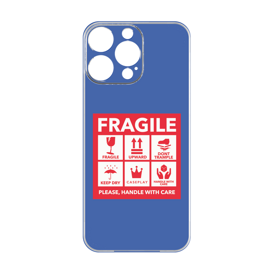 Premium Panel［ FRAGILE Sticker - Blue ］