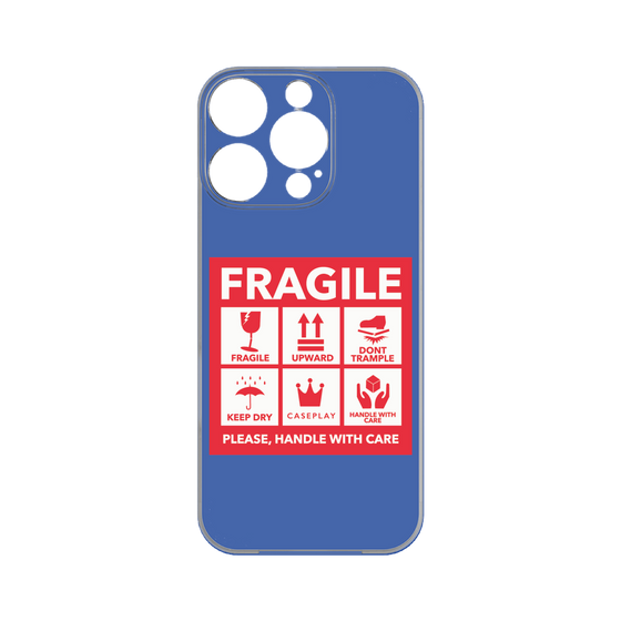 Premium Panel［ FRAGILE Sticker - Blue ］