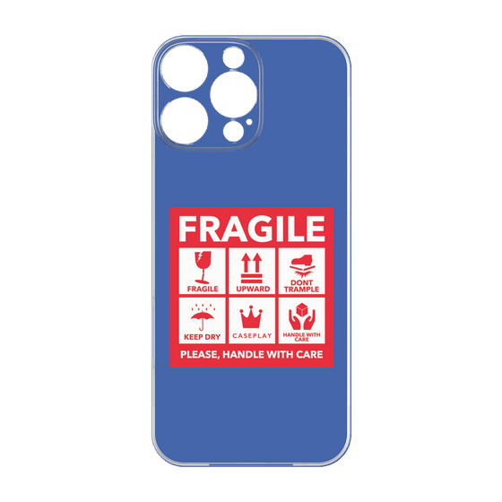 Premium Panel［ FRAGILE Sticker - Blue ］