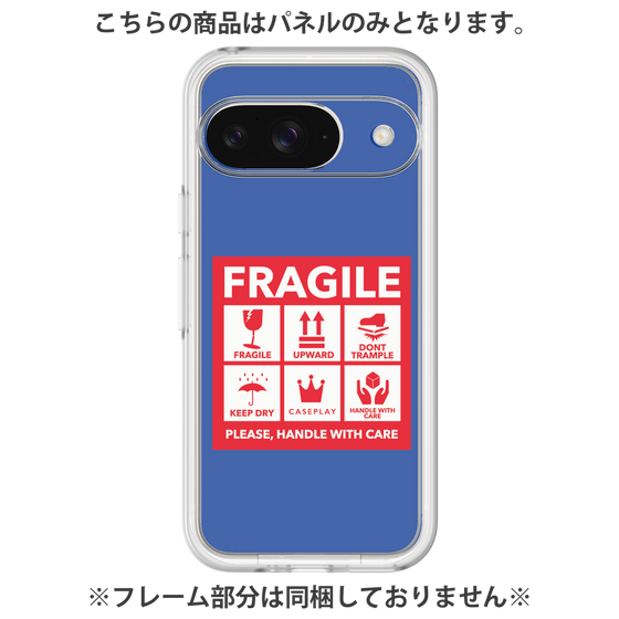 Premium Panel［ FRAGILE Sticker - Blue ］