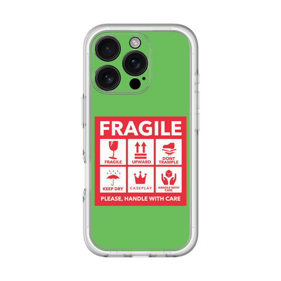 Premium Panel［ FRAGILE Sticker - Green ］