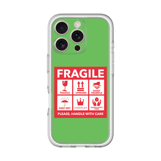 Premium Panel［ FRAGILE Sticker - Green ］