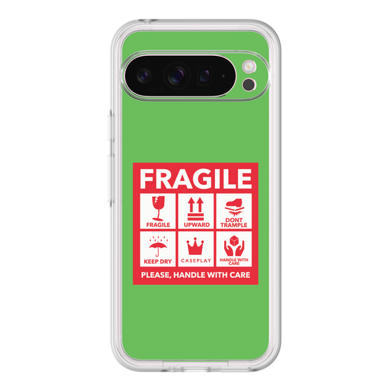 Premium Panel［ FRAGILE Sticker - Green ］