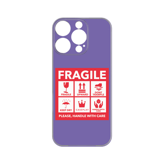 Premium Panel［ FRAGILE Sticker - Purple ］