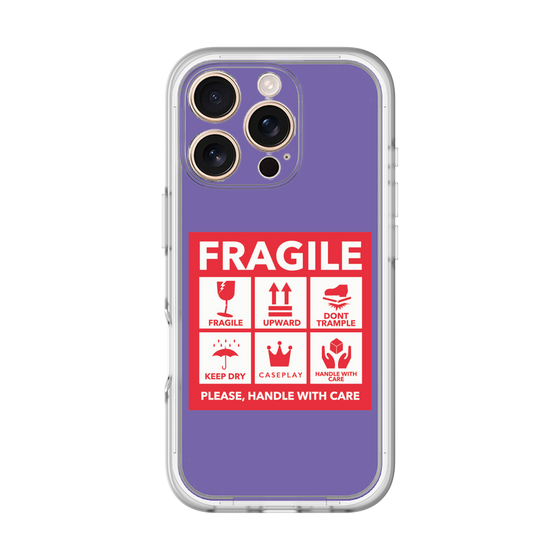 Premium Panel［ FRAGILE Sticker - Purple ］