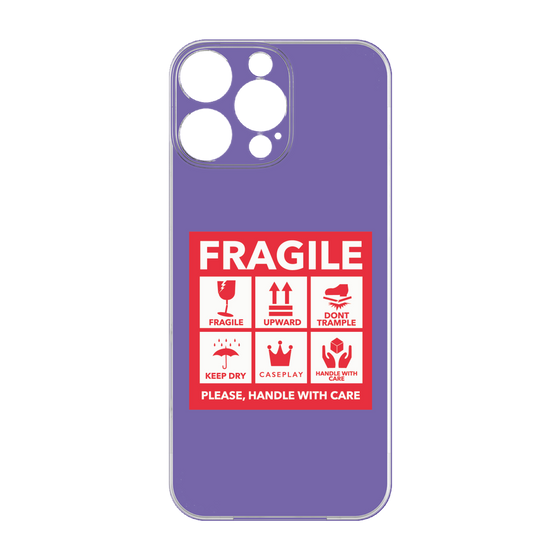 Premium Panel［ FRAGILE Sticker - Purple ］